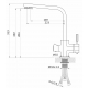 GZ 16034 Смеситель для кухни с подключением к фильтру с питьевой водой